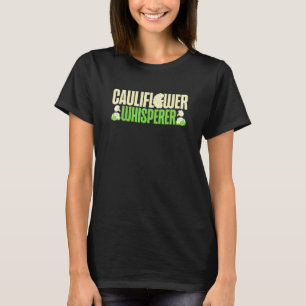 Camiseta Susurrador de Coliflores Granjero de Verduras Vege