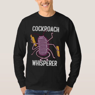 Camiseta Susurrador de Cucarachas Control de Plagas de Cuca