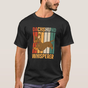 Camiseta Susurrador de Dachshund Wiener Dackel Teckel Dachs