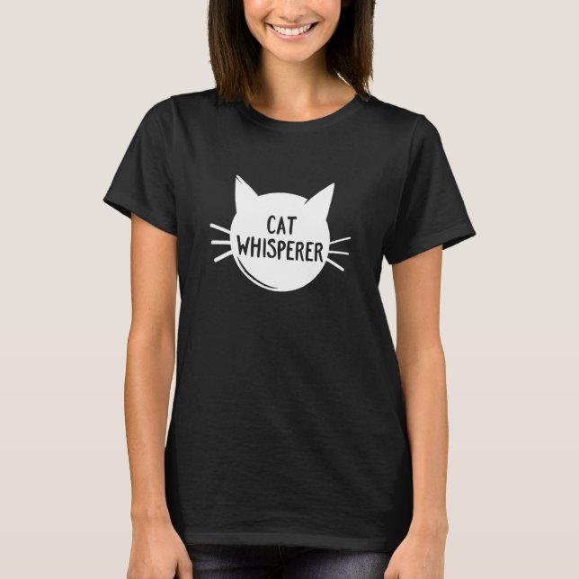 Camiseta Susurrador de Gatos (Anverso)
