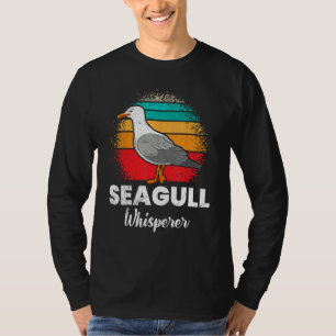 Camiseta Susurrador de gaviotas Pájaro Gaviota Gaviotas