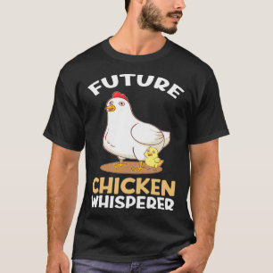 Camiseta Susurrador de Granjero de Pollo Retro Futuro Para