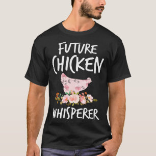 Camiseta Susurrador de Granjero de Pollo Retro Futuro para