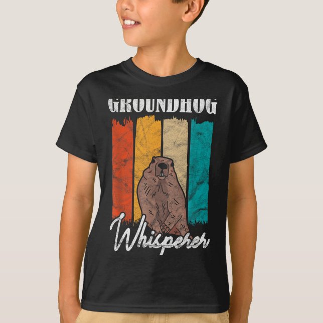 Camiseta Susurrador de marmota de tierra  (Anverso)