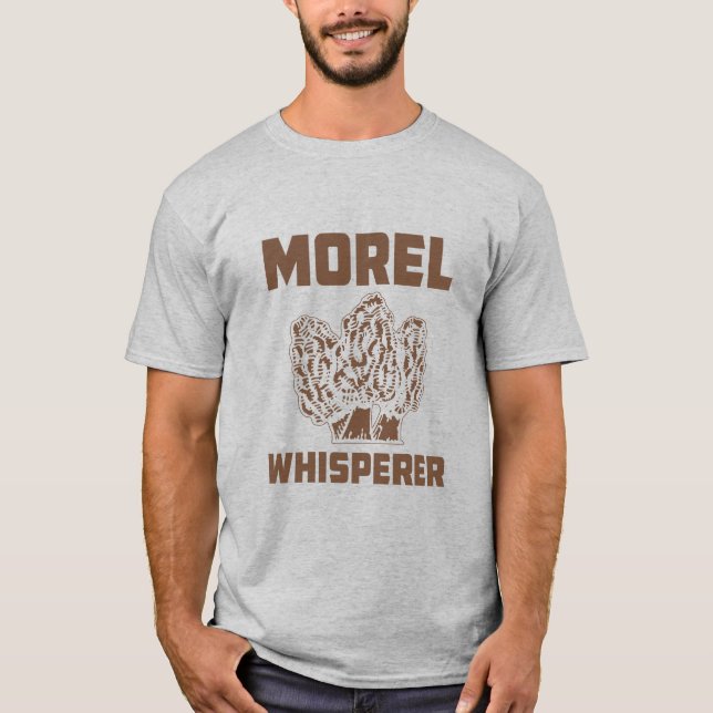 Camiseta Susurrador de Morel con Morels (Anverso)
