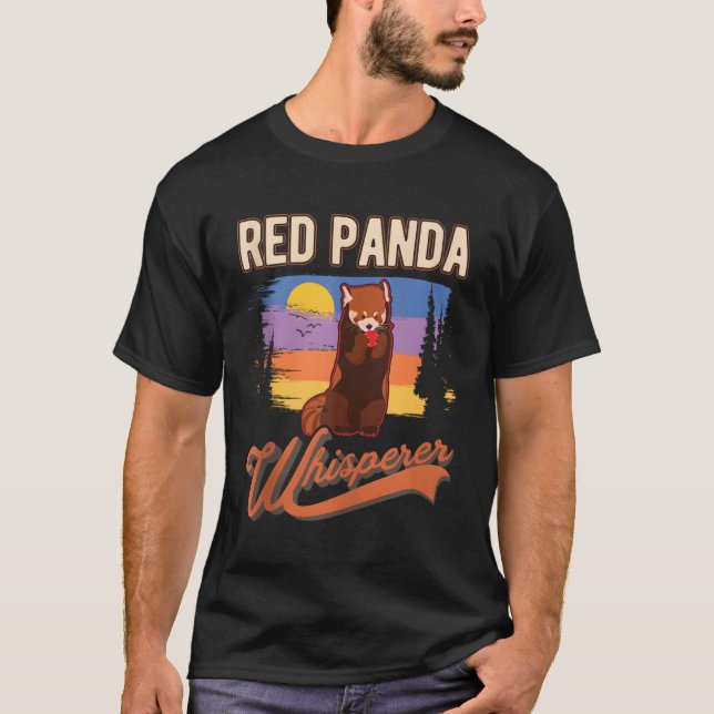 Camiseta Susurrador de Panda Rojo (Anverso)