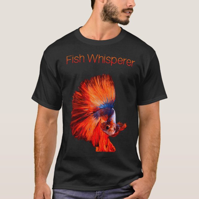 Camiseta Susurrador de Peces Betta (Anverso)