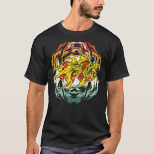 Camiseta Susurrador de peces dorados Acuarista de peces sub