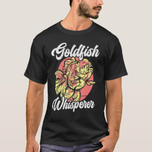 Camiseta Susurrador de peces dorados Acuarista de peces sub
