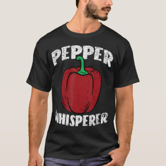 Camiseta Susurrador de Pimienta Jardinería Cultivo de Verdu