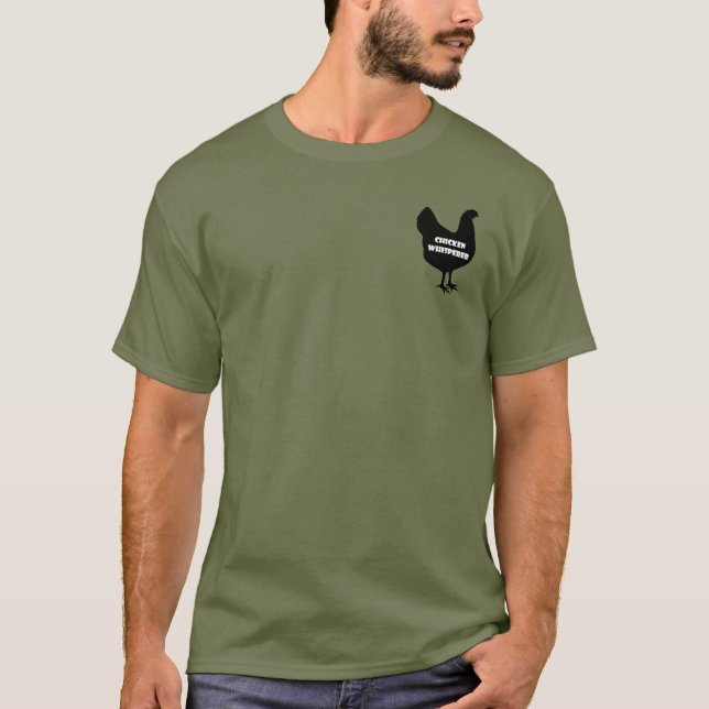 Camiseta Susurrador de pollo (Anverso)