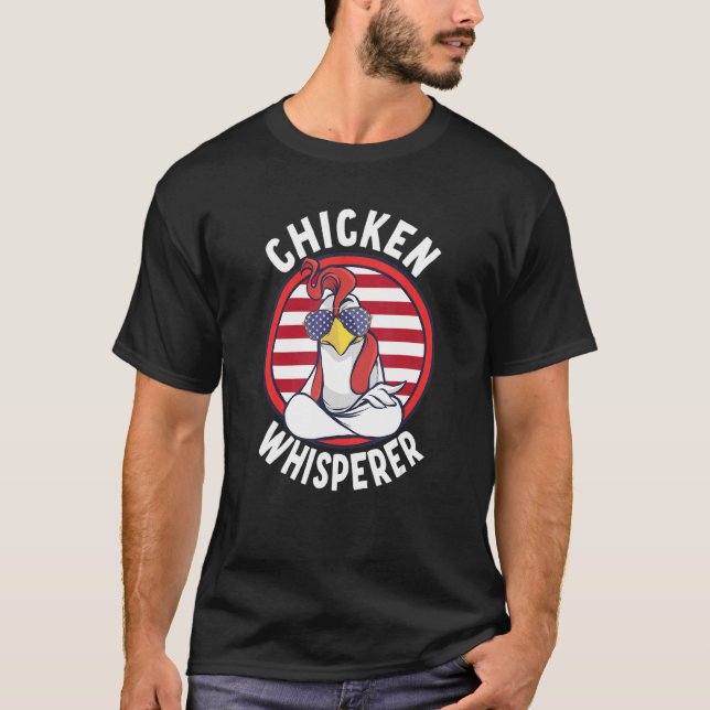 Camiseta Susurrador de Pollos (Anverso)