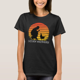 Camiseta Susurrador de Pollos con Gallina de Patio Trasero