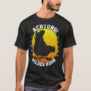 Camiseta Susurrador de Pollos de Gallinero de Pollo Salvaje