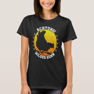 Camiseta Susurrador de pollos de gallinero de pollo salvaje