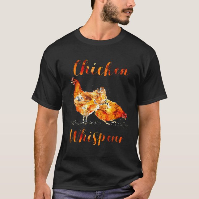 Camiseta Susurrador de Pollos - Granjero (Anverso)