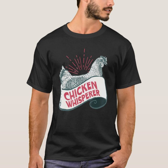 Camiseta Susurrador de Pollos - Granjero (Anverso)