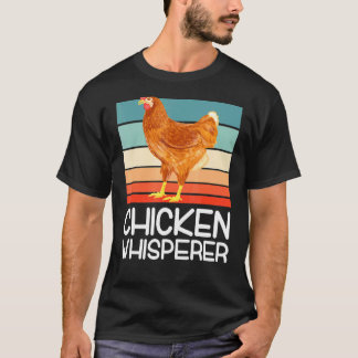 Camiseta Susurrador de pollos Granjero de aves de corral Po