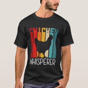 Camiseta Susurrador de pollos retro