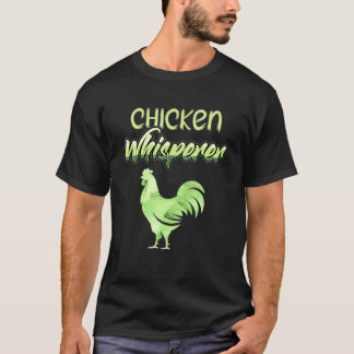 Camiseta Susurrador de Pollos Retro Vintage Distorsionado A