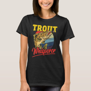 Camiseta Susurrador de Truchas Pesca de Truchas Caza de Pec