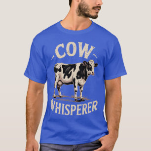 Camiseta Susurrador de Vacas Para Hombres Mujeres Granjero