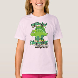 Camiseta Susurrador Oficial de Dinosaurios