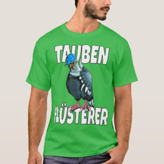 Camiseta Susurro de pichón de pichón, portador de pichón