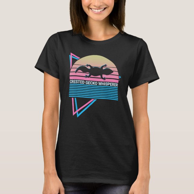 Camiseta Susurro Gecko Crested Gecko Whisperer Re (Anverso)