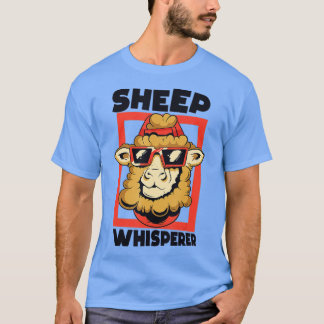 Camiseta Susurro ovino, ovino que cría a niños