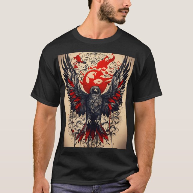 Camiseta Susurros de águila: Mystical T-SHIRT Collection (E (Anverso)