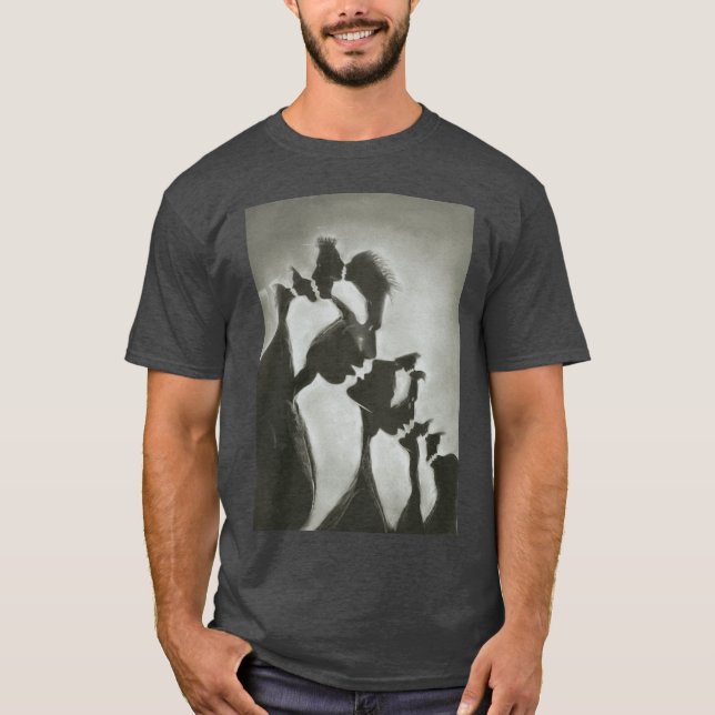 Camiseta Susurros de amigo retro de Shade (Anverso)