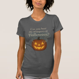 Camiseta Susurros de Arte de Calabaza Brillante de Hallowee