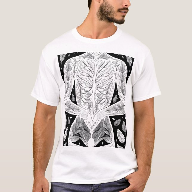 Camiseta Susurros de la anatomía de la naturaleza (Anverso)