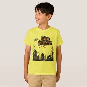 Camiseta Susurros de la Hora Bruja amarillos
