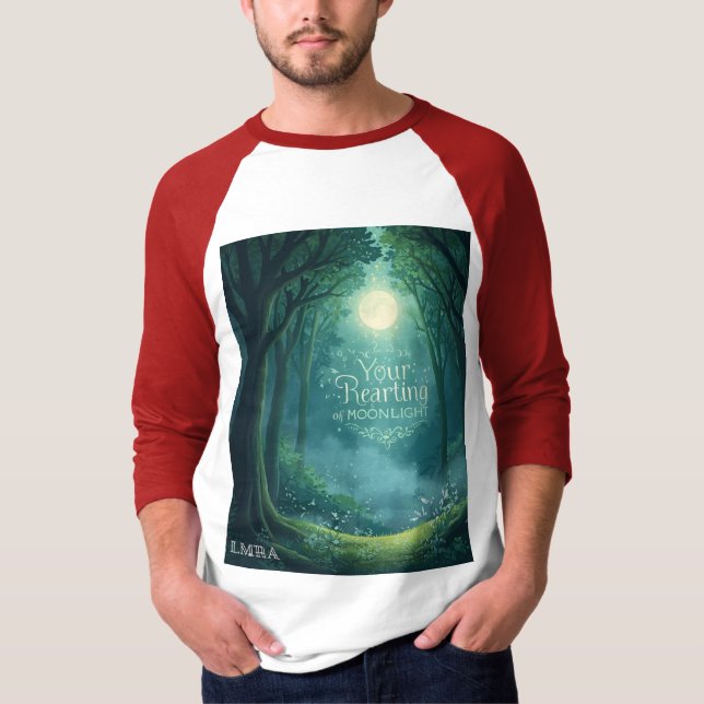 Camiseta Susurros de la Luna: Un Viaje Nocturno entre Sombr (Anverso)