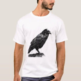 Camiseta Susurros de lluvia, sabiduría de Raven