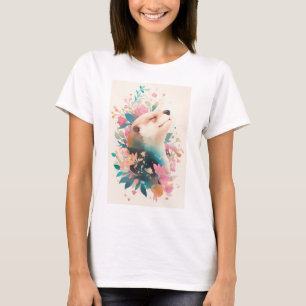 Camiseta Susurros de nutria de flor