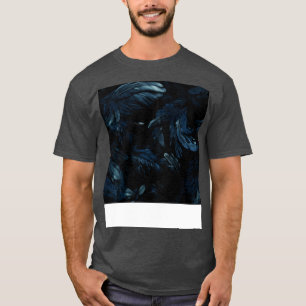 Camiseta Susurros de plumas azules 4