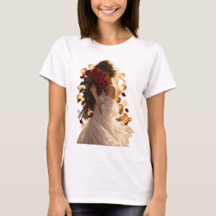 Camiseta Susurros de Rosas Rojas