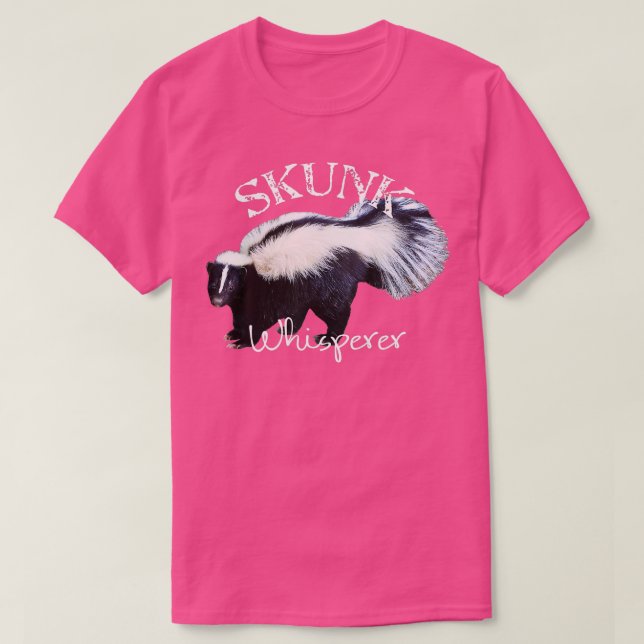 Camiseta Susurros de zorrillo que amo a los zorros] Regalos (Diseño del anverso)