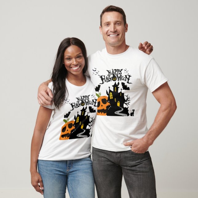 Camiseta Susurros del cementerio blanco (Unisexo)