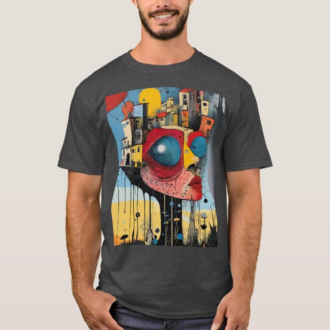 Camiseta Susurros del Jardín Subatómico (Anverso)