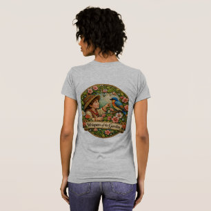 Camiseta Susurros del Jardín: Un Relato de Ensueño con Cuen