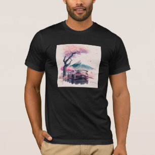 Camiseta Susurros del sol naciente a lo largo del camino de