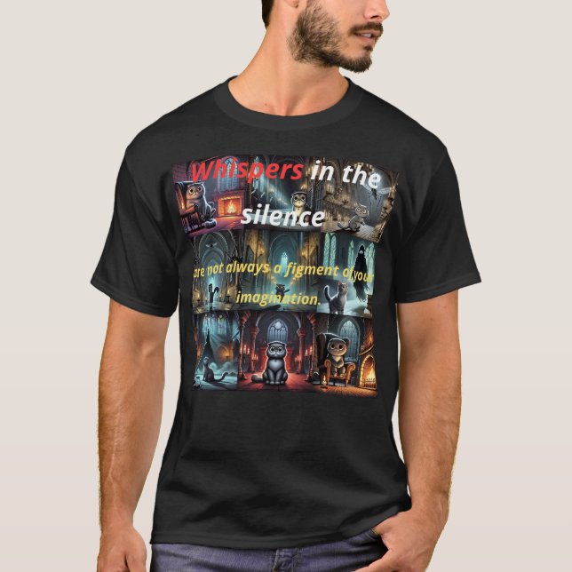 Camiseta "Susurros en el silencio" (Anverso)