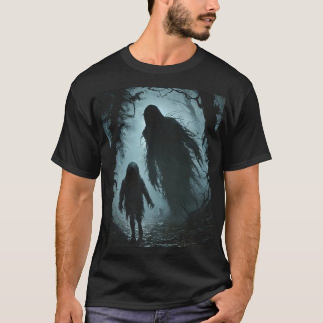 Camiseta Susurros en las sombras (Anverso)