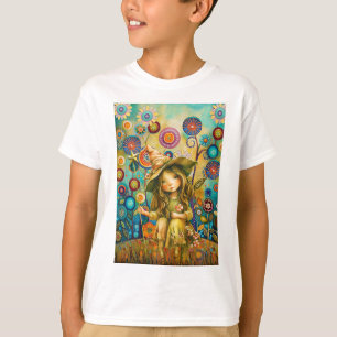 Camiseta Susurros Mágicos Entre Las Flores