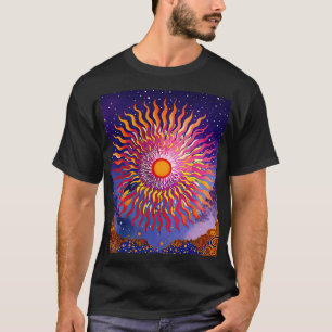 Camiseta "Susurros solares en el cielo" El sol