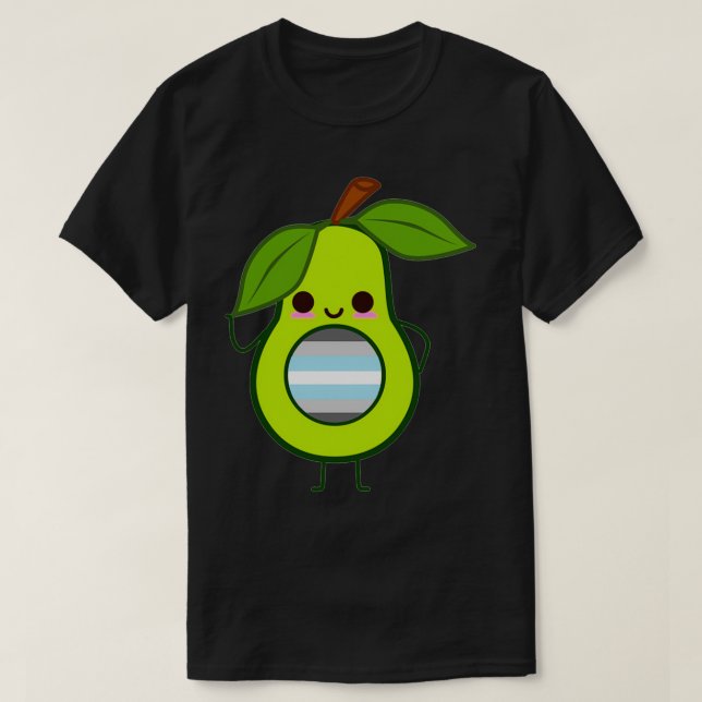 Camiseta Sutil aguacate demiboy aguacate (Diseño del anverso)